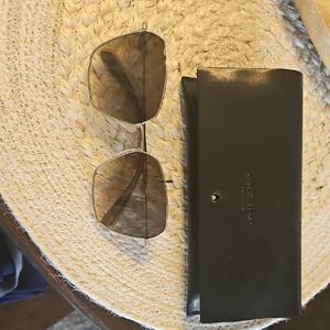 Sleek Brown Sunglasses with Black Case